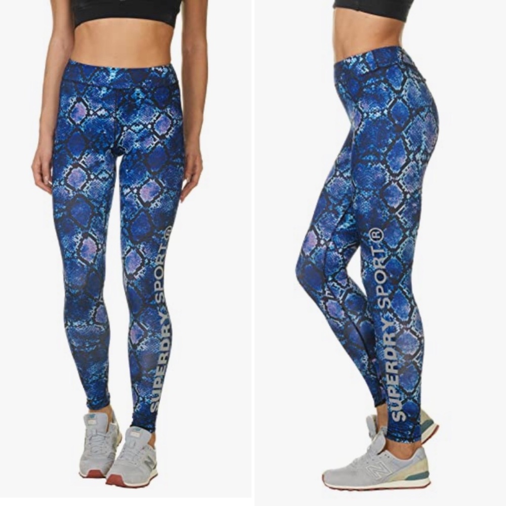 Superdry Sport Snake Print Legging NWOTs
